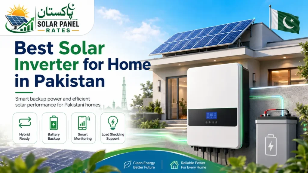 Best Solar Inverter for Home in Pakistan 2026