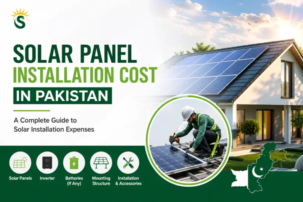 Solar Panel Installation Cost in Pakistan 2026 — Full Breakdown