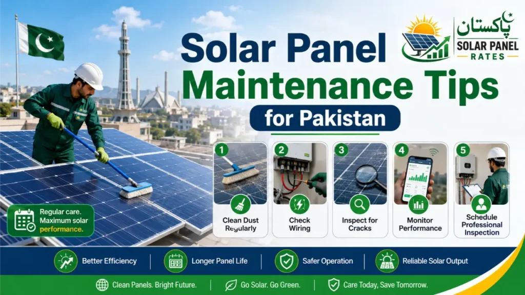 Solar Panel Maintenance Tips Pakistan