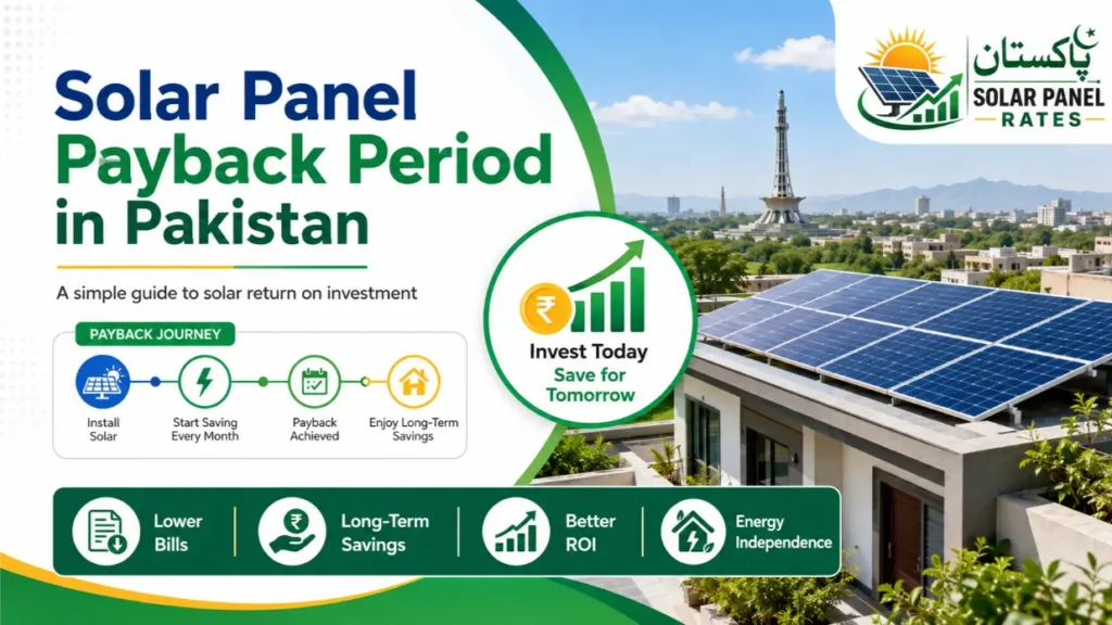Solar Panel Payback Period Pakistan 2026