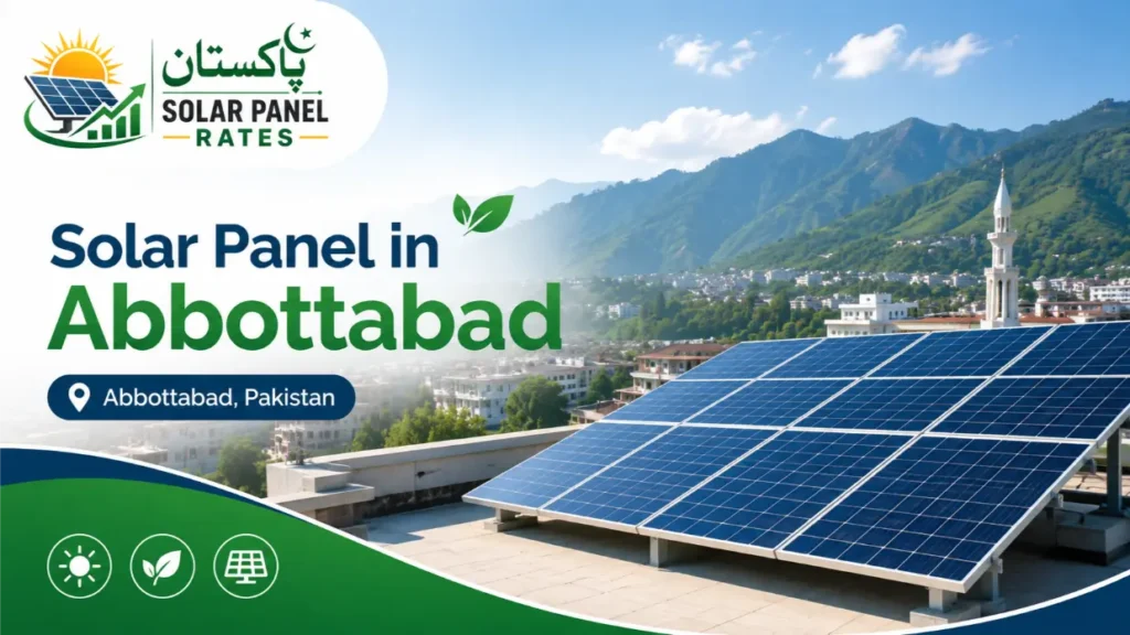Solar panel price in Abbottabad Pakistan 2026