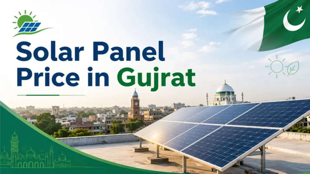 Solar panel price in Gujrat Pakistan 2026