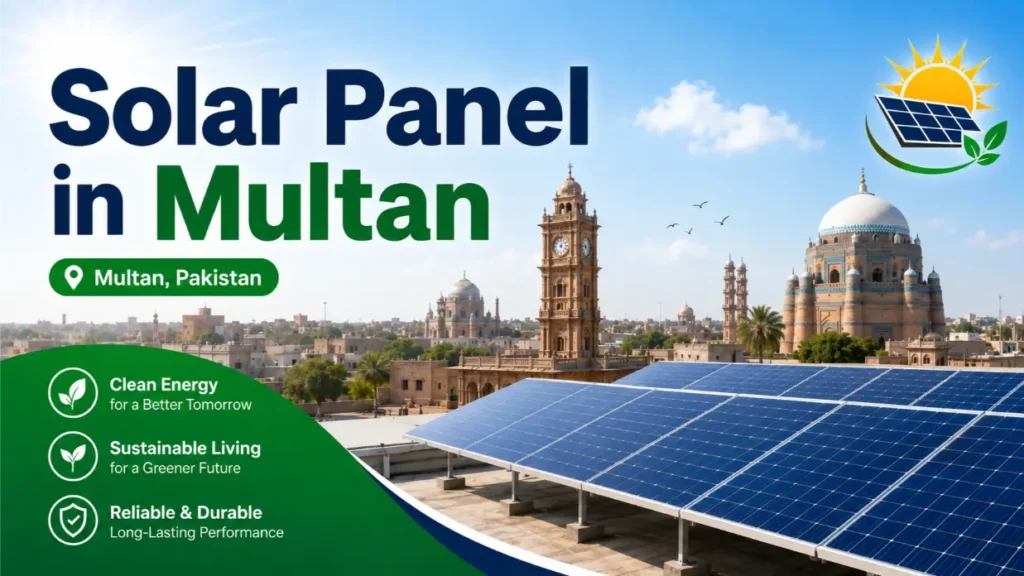 Solar panel price in Multan Pakistan 2026