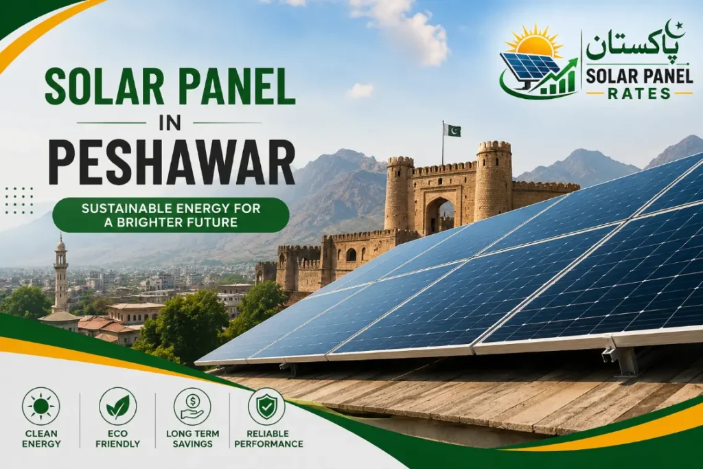 Solar panel price in Peshawar Pakistan 2026