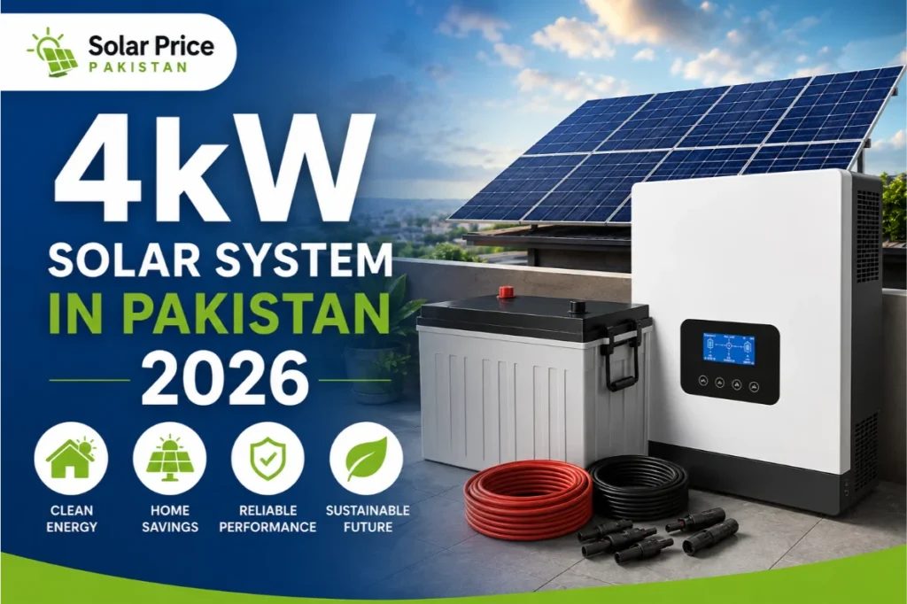 4kw solar system price in pakistan