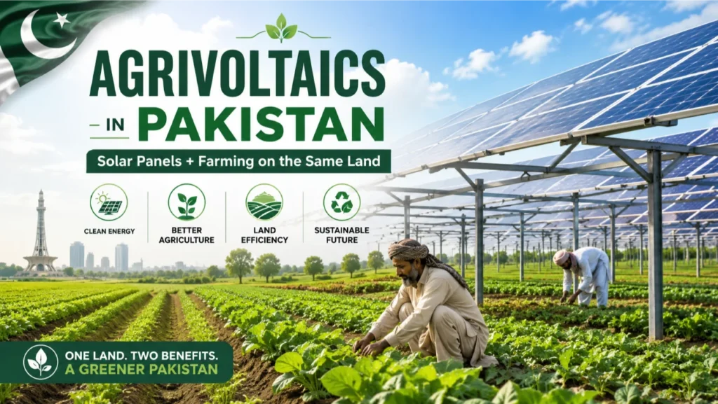 Agrivoltaics in Pakistan: Solar Panels and Farming