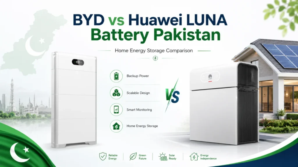BYD vs Huawei Luna Battery Pakistan 2026 Comparison