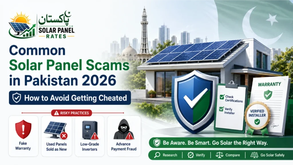 Avoid Solar Panels Scam Pakistan 2026