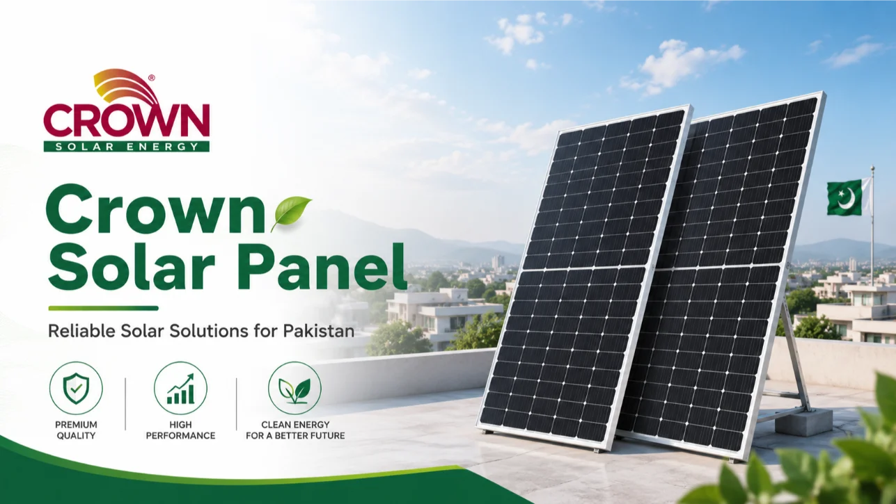 Crown Solar Panels in Pakistan 2026