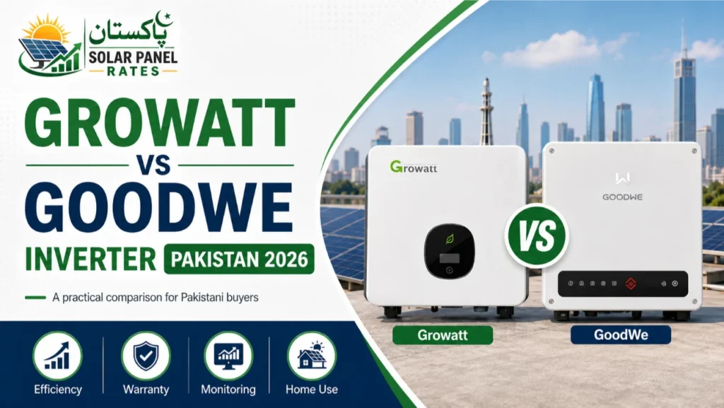 Growatt vs GoodWe inverter comparison Pakistan 2026