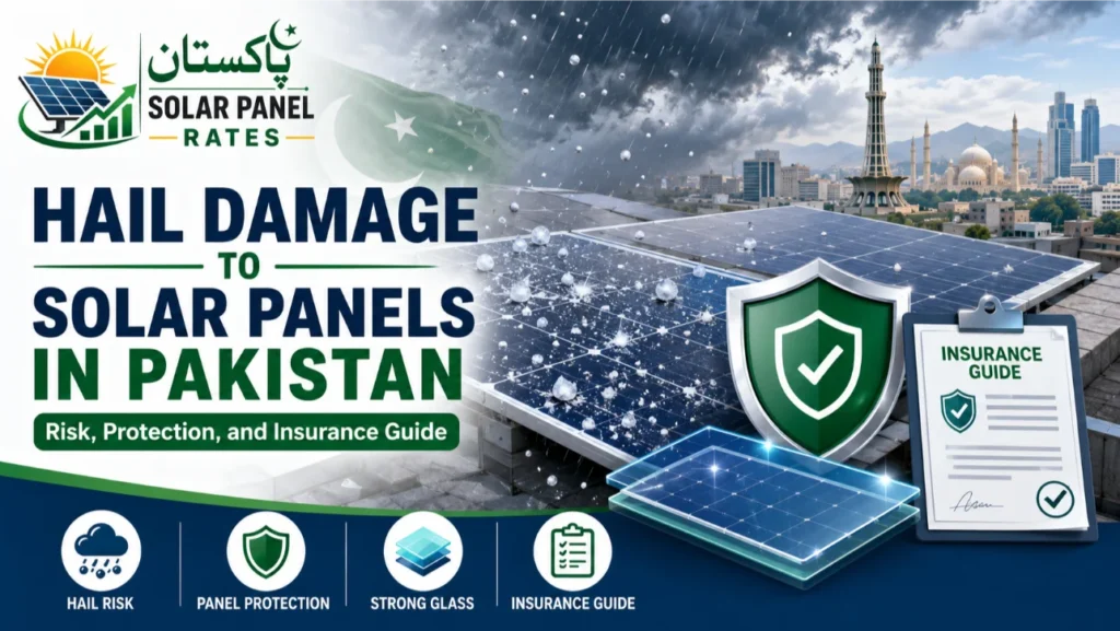 Hail Damage Solar Panels Pakistan