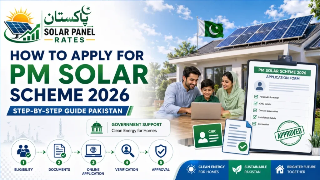 Apply PM Solar Scheme 2026 Pakistan