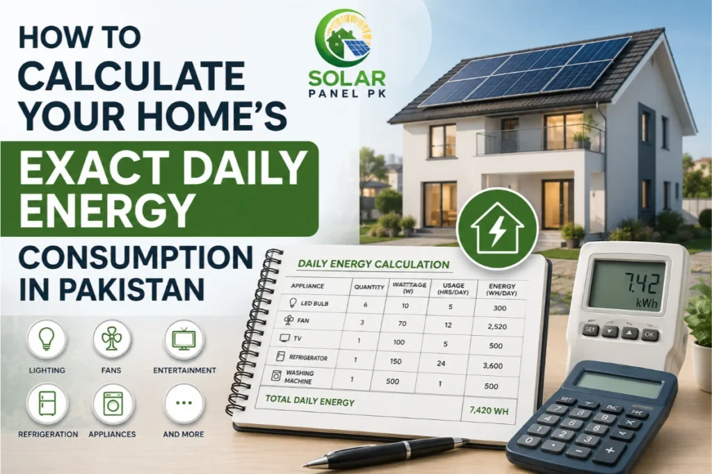 Calculate Home Energy Consumption Pakistan