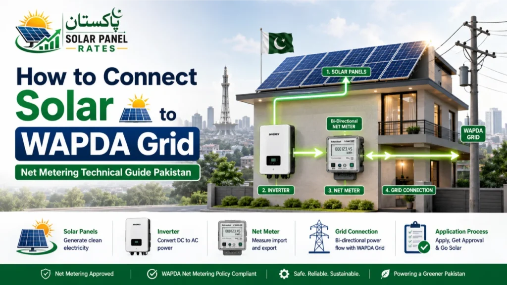 Connect Solar Wapda Grid Pakistan
