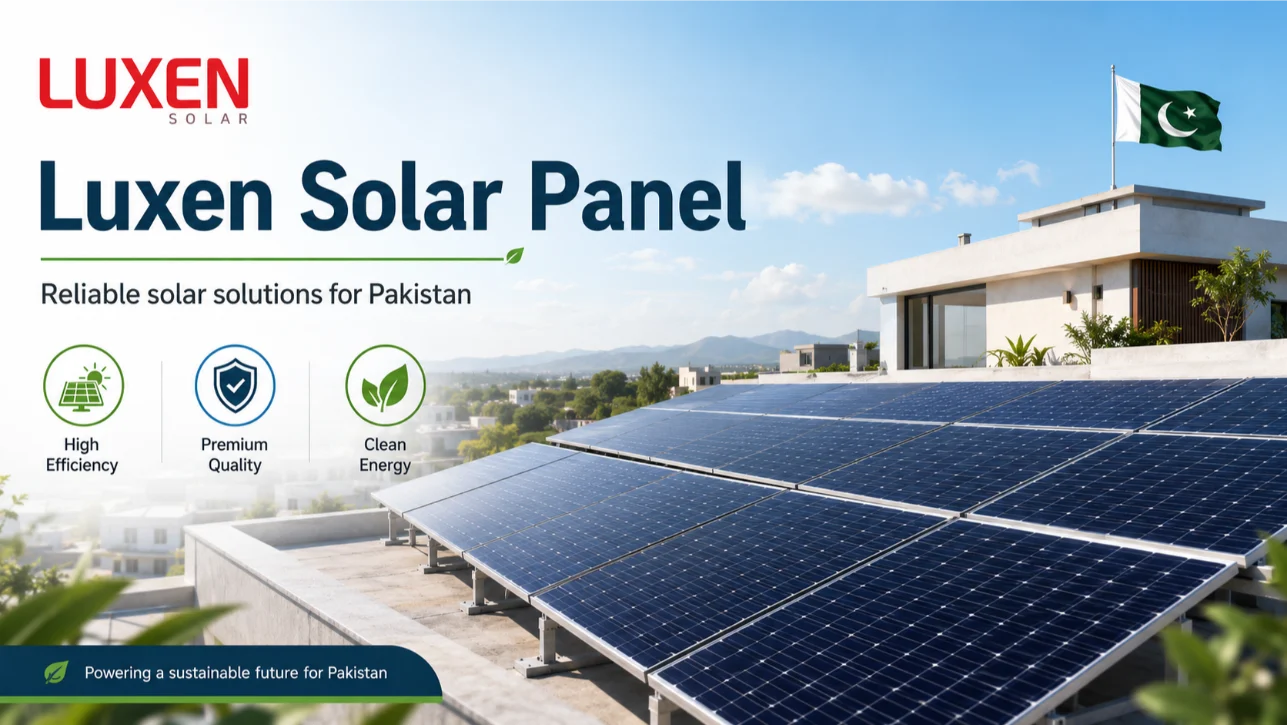 Luxen Solar Panels in Pakistan 2026