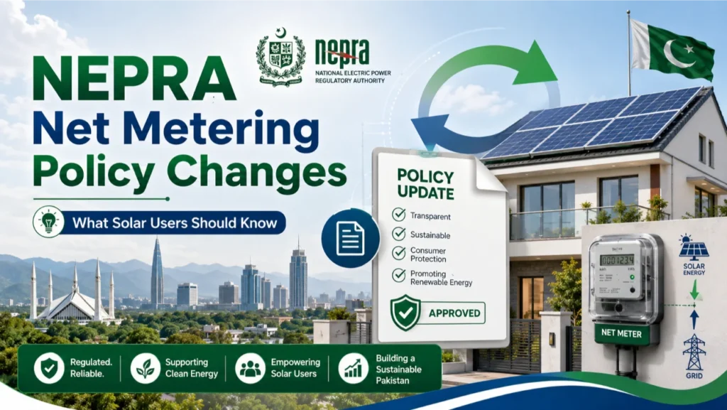 NEPRA Net Metering policy 2026
