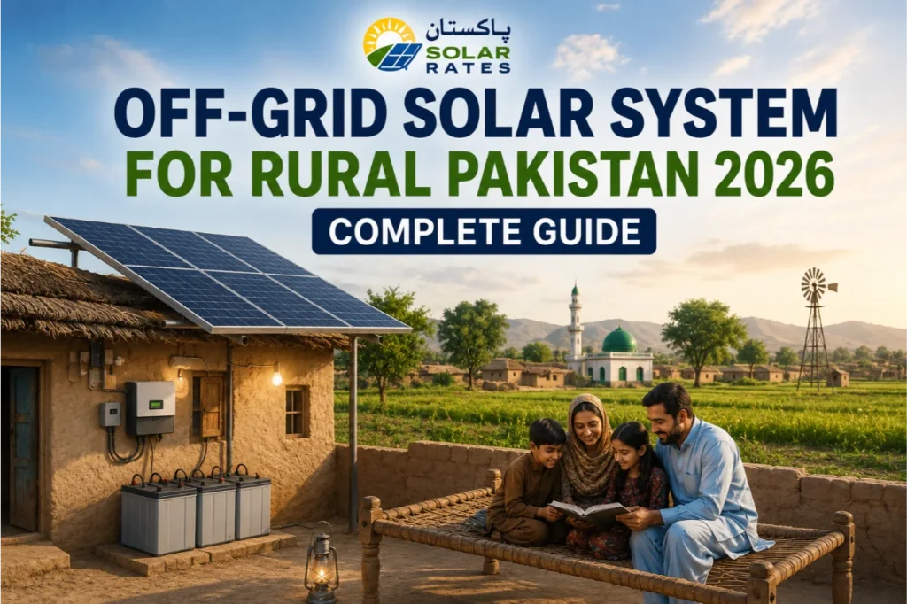 Off-Grid Solar System Rural Pakistan 2026