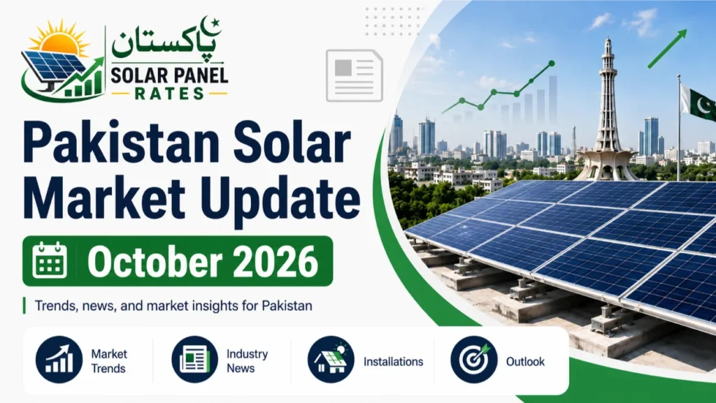 Pakistan solar market update October 2026 panel prices trends