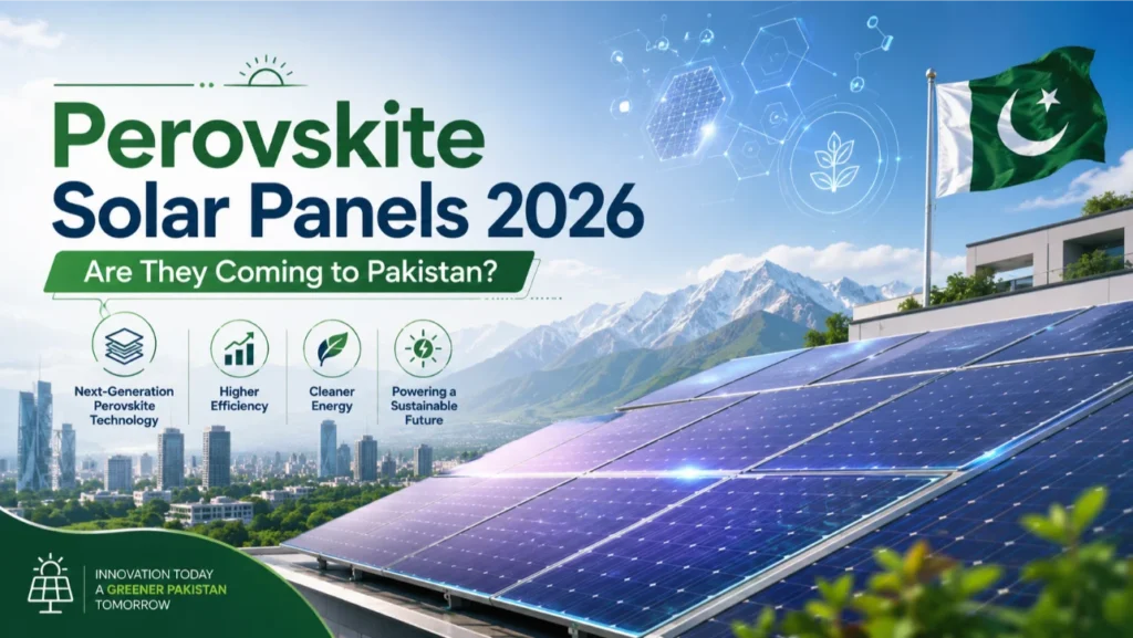 Perovskite Solar Panels 2026