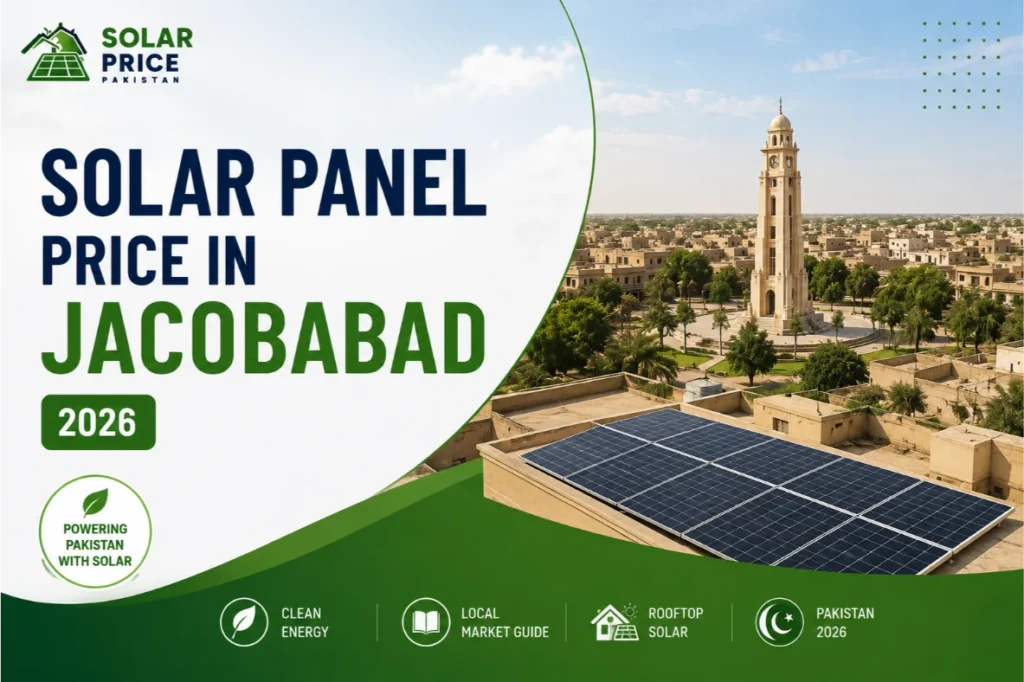 Solar panel price Jacobabad Sindh 2026