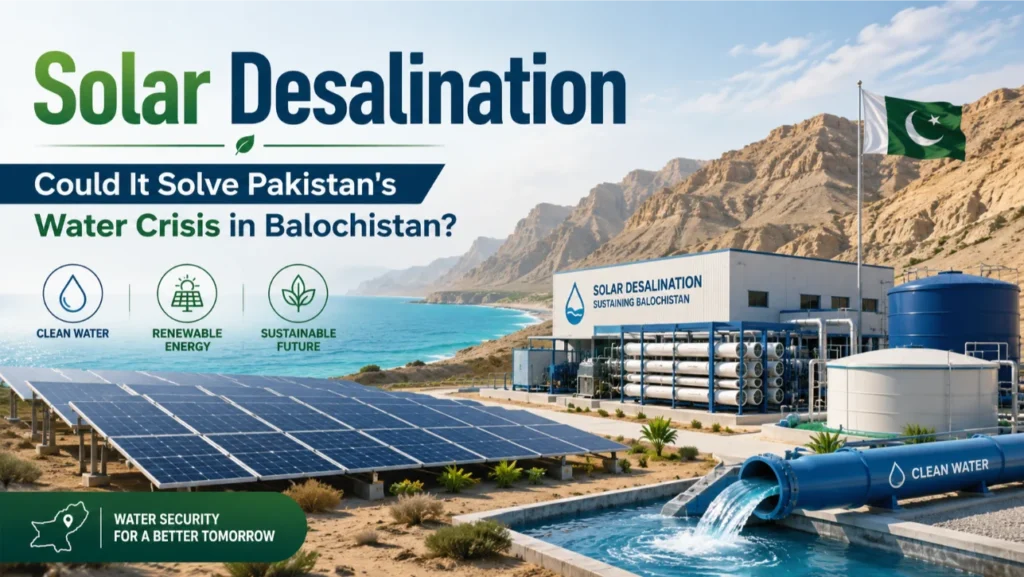 Solar Desalination in Balochistan