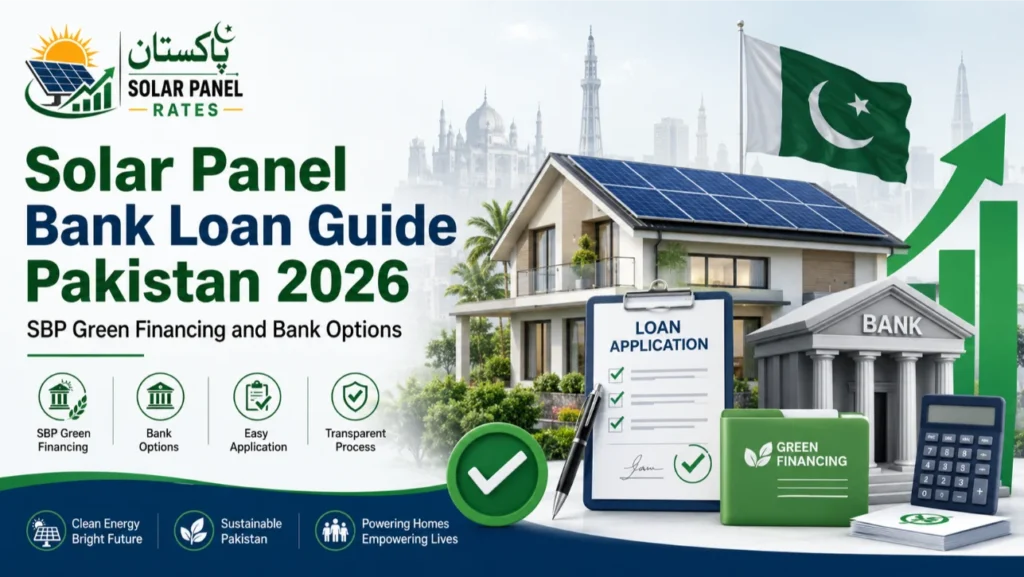 Solar Panel Bank Loan Pakistan 2026