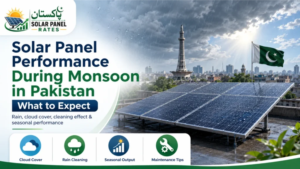 Solar Panel Performance Monsoon Pakistan