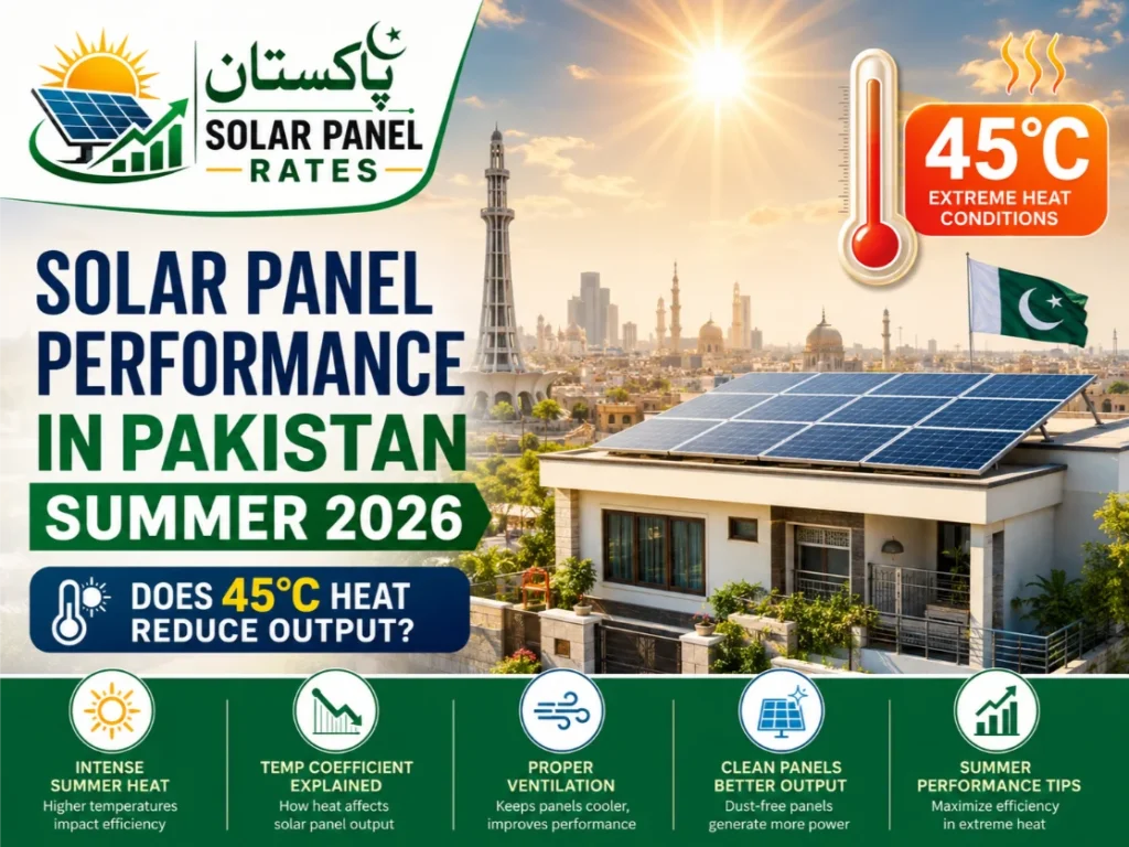Solar Panel Performance Pakistan Summer