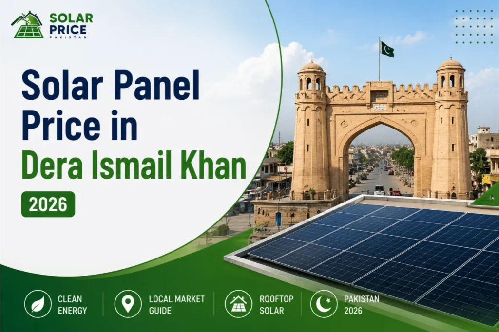 Solar panel price Dera Ismail Khan KP 2026
