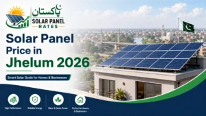 Solar panel price Jhelum Punjab 2026
