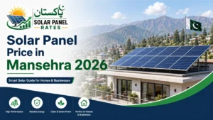 Solar panel price Mansehra Khyber Pakhtunkhwa 2026