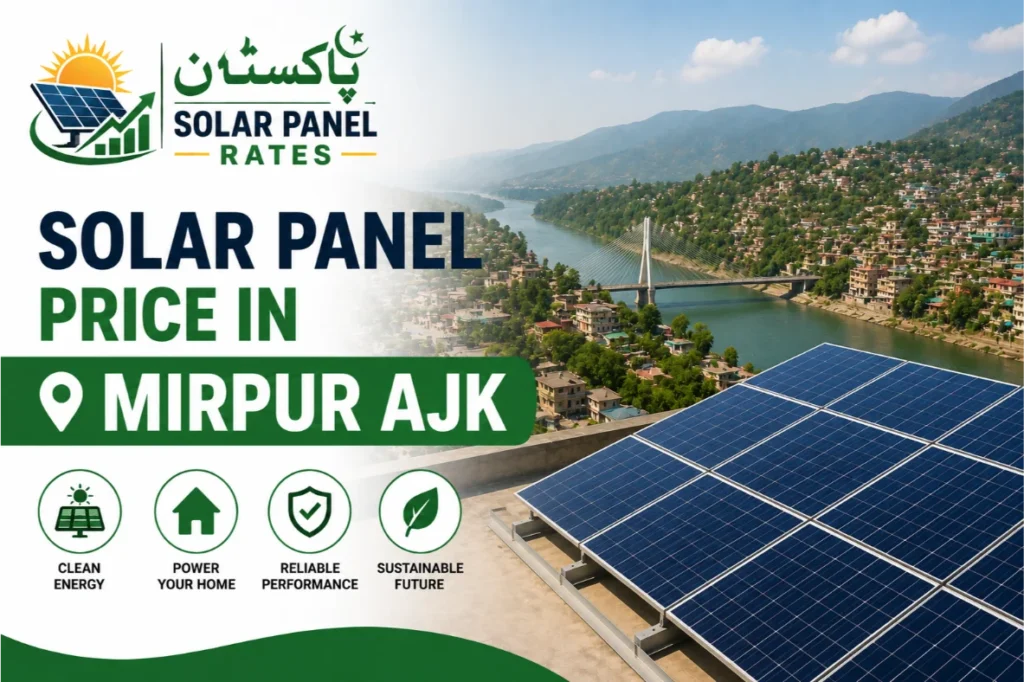 solar panel price in mirpur ajk pakistan