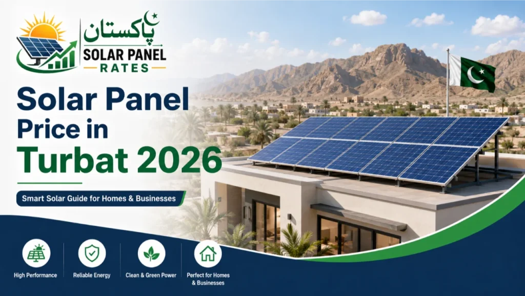 Solar panel price Turbat Balochistan 2026