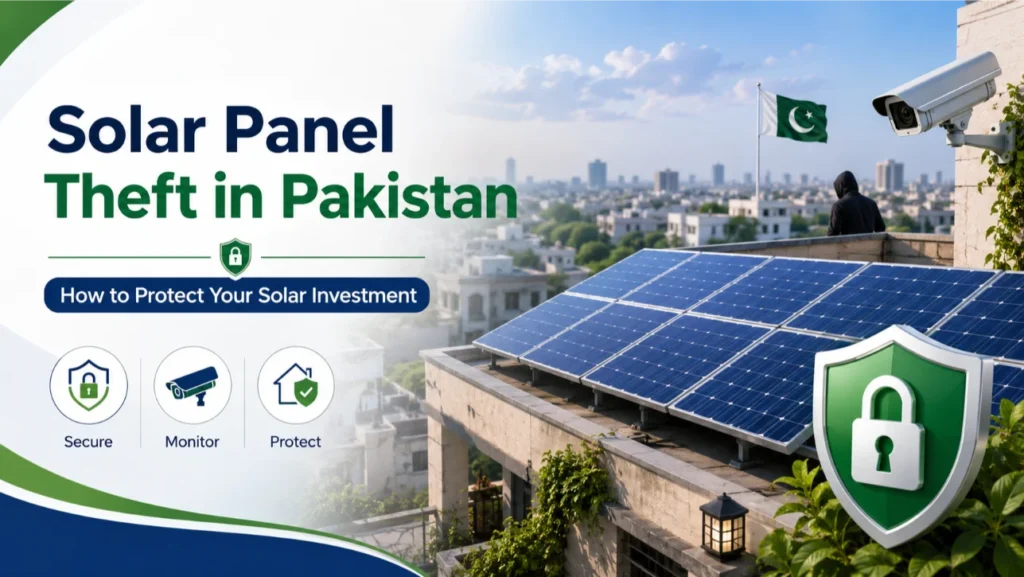 Solar Panel Theft Protection in Pakistan