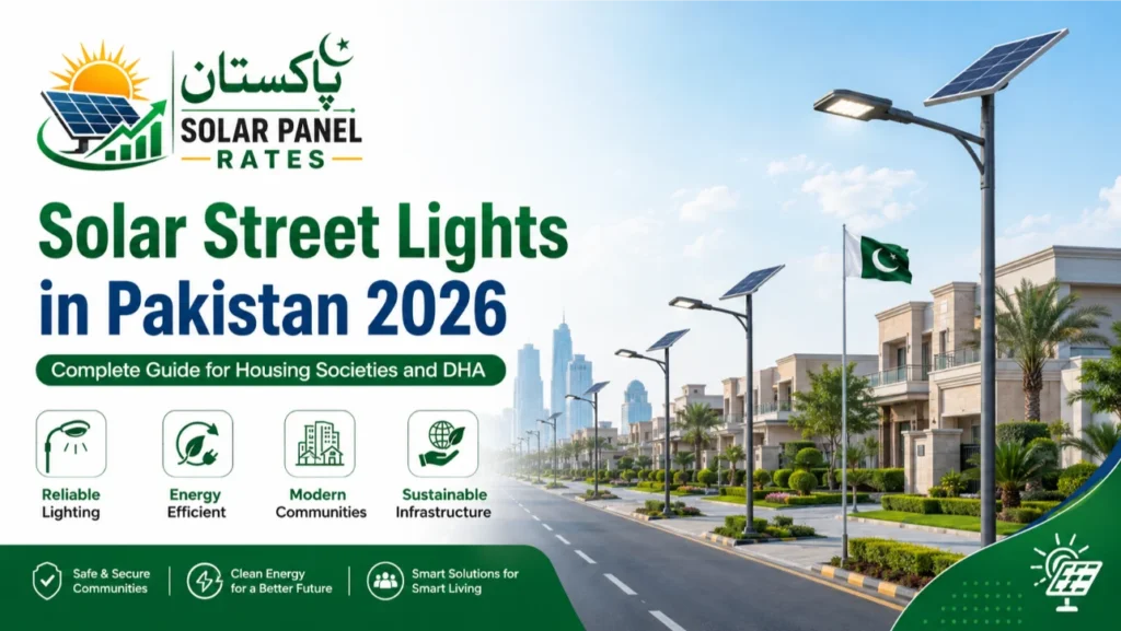 Solar Street Light Price Pakistan 2026