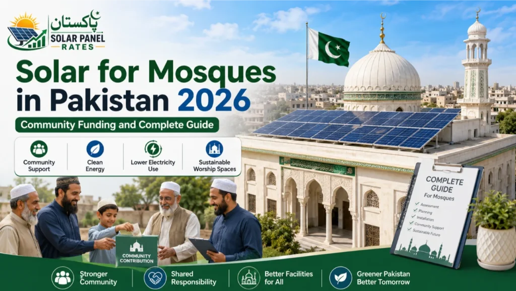 Solar for Mosques Pakistan 2026