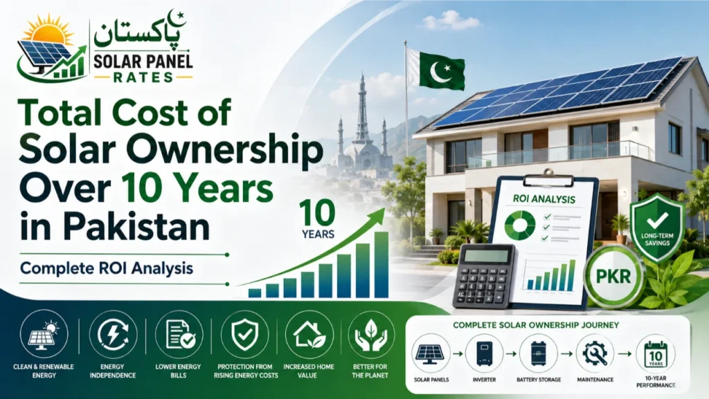 Total Cost Solar Ownership Pakistan
